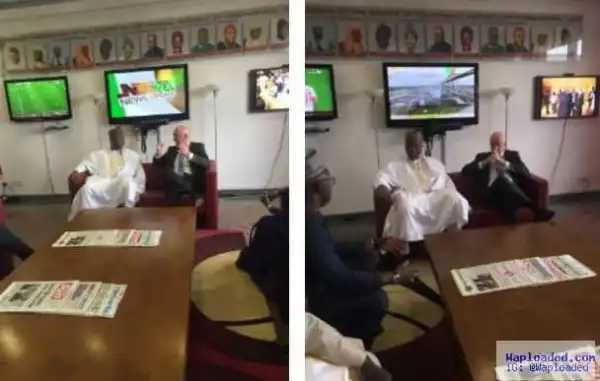 Saraki Receives FIFA President In His Office Today (Photos)
